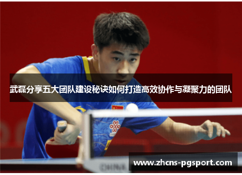武磊分享五大团队建设秘诀如何打造高效协作与凝聚力的团队